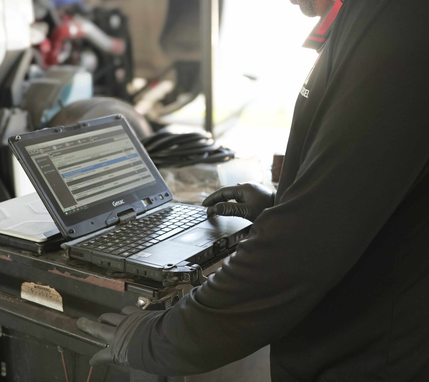 AllTech Diesel shop Houston Texas – certified diesel mechanics at work